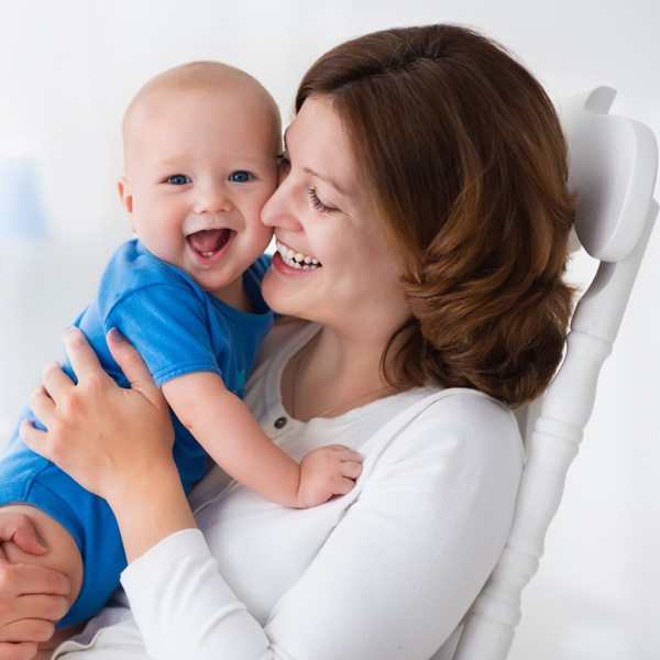 mother with baby